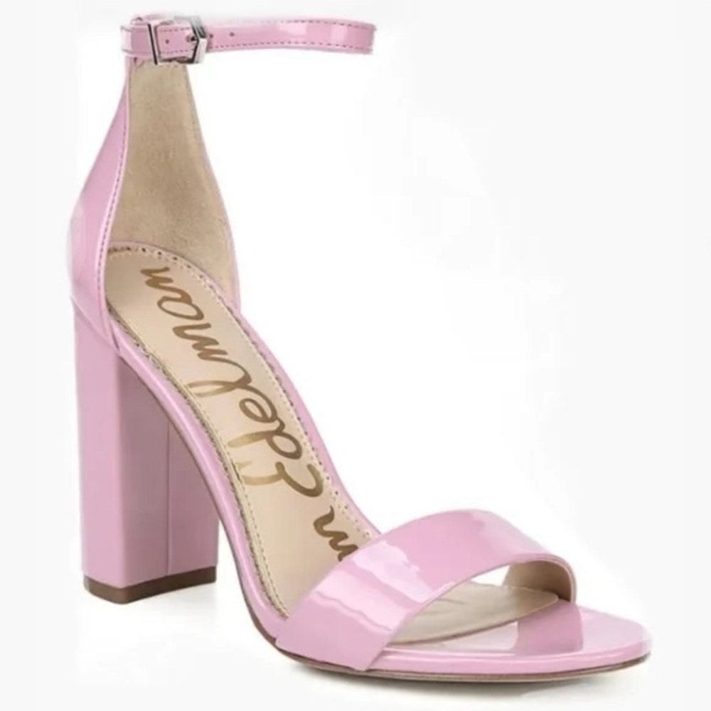 Sam Edelman Pink Patent Leather Heels - 9